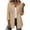 Beige, variant on Women's Western Fringe Shacket Long Sleeve Button down Texture Casual Shirt Jacket Green S