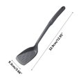 thumbnail image 2 of Tunhigl Kitchen Spatula - Non-Stick, Heat-Resistant Up to 480°F, Ergonomic Food Grade Resin Turner for Eggs, Pancakes & More - Dishwasher Safe Utensils Dark Gray, 2 of 6