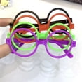 thumbnail image 3 of Montura de gafas para niños Diámetro 45 mm Montura redonda de moda Lindo estilo padre-hijo, 3 of 5