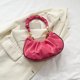thumbnail image 5 of Bolsa A Cuestas Media Luna Bolsa Plisada Mujer Axila Bolsa Cadena Bola De Masa Sólida Bolso Embrague Femenino Likrtyny Para Estrenar, 5 of 6