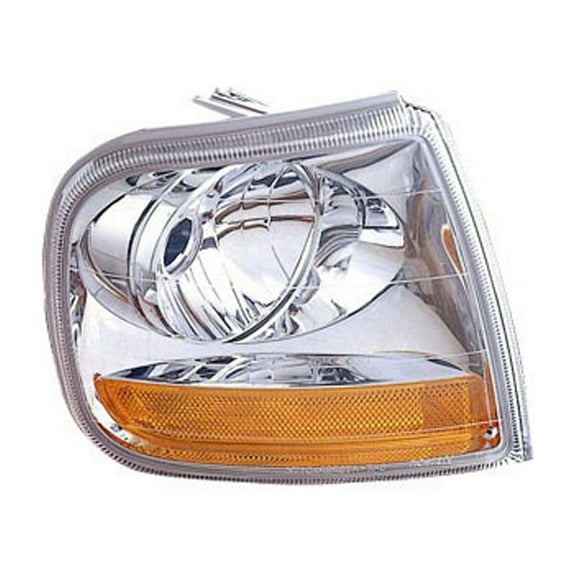 KAI New Standard Replacement Front Passenger Side Turn Signal/Parking Light Assembly, Fits 2001-2003 Ford Lightduty Pickup
