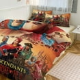 thumbnail image 6 of Descendants The Rise of Red 3 Pieces Bedding Set Double Sided Printing Soft Comforter Sets Decor Bedroom Gifts With 1 Duvet Cover 2 Pillowcases, 6 of 8