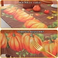 thumbnail image 7 of Fall Table Cloth 60x84 Inch Rectangle, Woodgrain Pumpkin Print Waterproof Wrinkle-Resistant Tablecloth for Autumn Thanksgiving Harvest Dining Kitchen Decor, 7 of 7