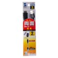 thumbnail image 2 of Sanwa Supply USB extension cable that can be inserted on both sides (AA female, 2m, black) KU-REN2, 2 of 2
