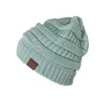 thumbnail image 3 of CC Winter Knitted Beanies w/ Sequins - Mint, 3 of 3
