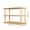 Yellow, variant on Qjidjing 3-Tier Wooden Shelf Bookcase on Table, Freestanding Open Bookshelf, Display Storage Rack for Books, Living Room, Bedroom, Home, Yellow