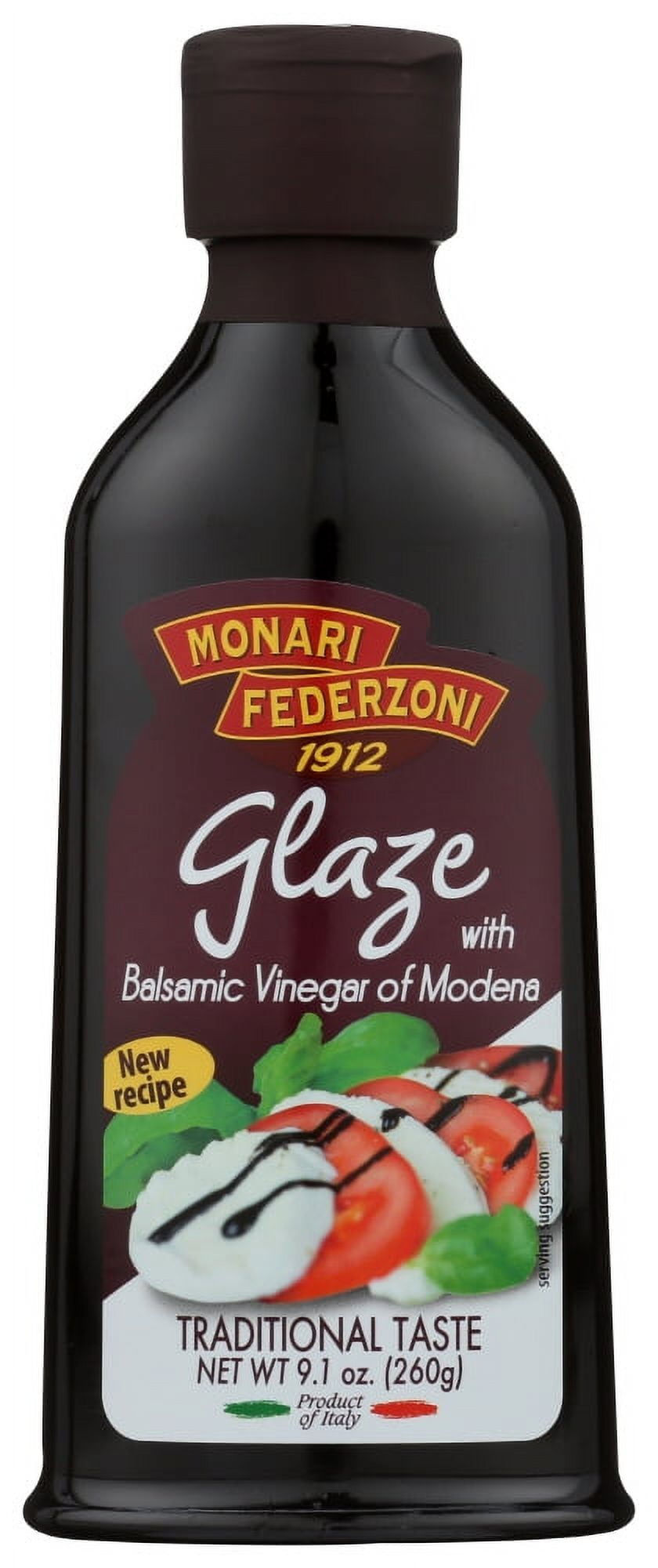 (3 pack) Monari Federzoni Glaze with Balsamic Vinegar, 9.1 oz.