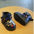 thumbnail image 5 of Toddler Boots Winter Girls Warm Lined Boots Printed Non Outdoor Cold Weather Footwear Thick Insulated Sole Toddler Kids Footwear Kids Boots Girls Black 6 Years-7 Years, 5 of 6