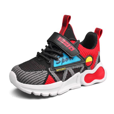 

Boys Soft-soled Sneakers Lightweight Breathable Non-slip Running Shoes