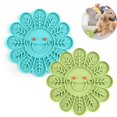 thumbnail image 2 of 2Pcs Dog Licking Mat, Slow Feeding Licking Mat, Slow Feeding And Distracting Dogs, Flower Shaped Interactive Licking Mat Slow Food Bowl, 2 of 5