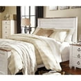 thumbnail image 4 of Ashley Willowton King California King Panel Headboard in Whitewash, 4 of 7