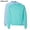 Light Blue + Scuba Blue 2 Pcs, variant on JERZEES Crewneck Sweatshirt Pre Shrunk Pullover Fleece Sweater for Unisex 8oz 50/50 Cotton/Polyester Deep Purple and Royal Pack 2 Size S