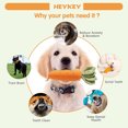 thumbnail image 3 of Juguete masticable para perros HEYKEY Carrot Squeaky, goma indestructible, 3 of 18