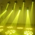 thumbnail image 3 of PEPISKY LED Moving Head Lights White Case DMX512 Control 40W Stage Lighting, 3 of 8