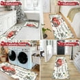 thumbnail image 3 of Red Truck Xmas Tree Kitchen Rugs and Mats Set of 2 Merry Christmas Anti Fatigue Kitchen Floor Mat Farmhouse Wood Grain Comfort Standing Mat Waterproof Kitchen Sink Mat for Floor Kitchen Home, 3 of 6