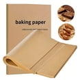 thumbnail image 1 of Hicess 200Pcs Baking Paper Sheets Disposable Non-Stick Parchment Paper for Baking Grilling Air Fryer Steaming Oven, 1 of 8