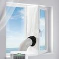 thumbnail image 1 of Portable AC Window Seal, 118Inch Universal Window Seal for Portable Air Conditioner, Window Vent Kit with Shrink Rope, 1 of 5