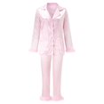 thumbnail image 2 of Ensemble de Pyjama à Manches Longues pour Femmes 2 Pcs, 2 of 4