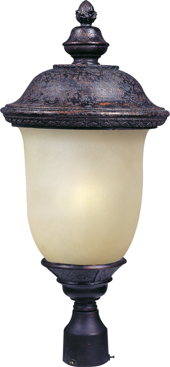 Outdoor Post Light Bulb Fixture 1 Light Bulb Fixture With Oriental
