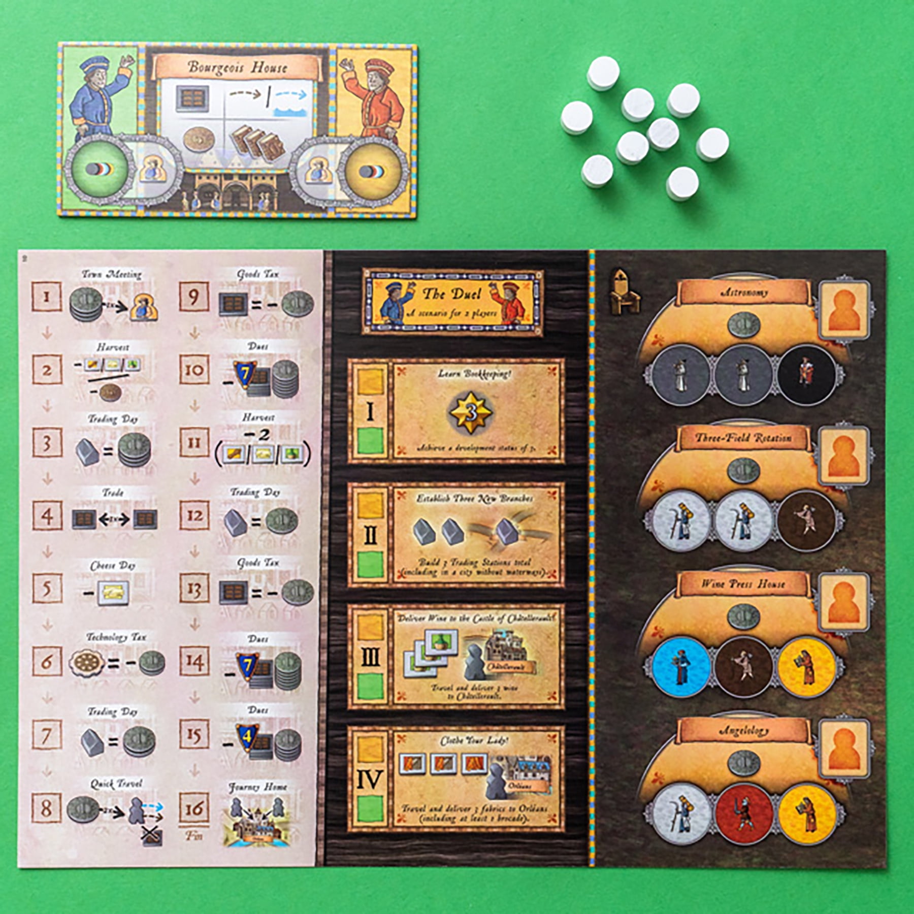 Capstone Games: Orleans: Invasion - Expansion to Orleans Strategy Board Game , 1-5 Players, Ages 12+, 90 to 120 Min Game Play