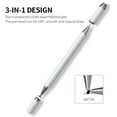 thumbnail image 3 of Universal Passive Stylus Pen Capacitive Pen Sensitive Touch Smooth Writing Compatible with Android iOS Systems White, 3 of 7