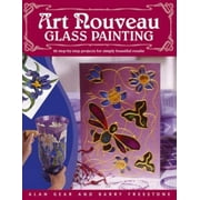 Art Nouveau Glass Painting [Paperback - Used]