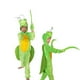 thumbnail image 2 of Pijama de terciopelo dorado para niños y adultos, traje de Cosplay de Halloween, Mantis de oración, Animal, insecto, vestido de lujo, 2 of 4
