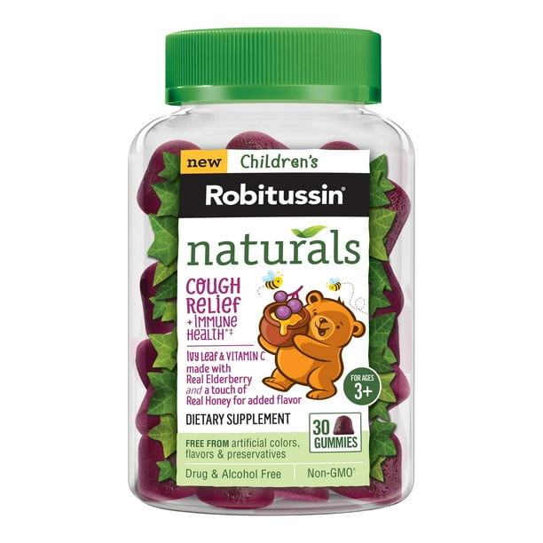 Children’s Robitussin Naturals Cough Relief & Immune Health Honey