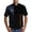 Navy, variant on Men's Casual Chef Uniform, CHEF Print Short Sleeve Trendy Kitchen Work Jacket for Professional Chefs Restaurant Hotel Bakery,Dark Blue S