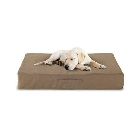 Buddy Beds Luxury Memory Foam Dog Bed with Microfiber Cover