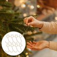 thumbnail image 5 of Christmas Ornament Hooks Star Shape Christmas Ornaments Hooks Metal Xmas Ornaments Hangers for Hanging Ornaments Christmas Tree Decoration, 5 of 5