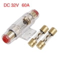 thumbnail image 3 of AGU Fuse with AWG In-Line Holder 4 6 8 Gauge 60 Amp for Car Audio Video Stereo, 3 of 7