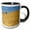 Black/White, variant on 3drose, Agriculture, Golden Wheat Near Pendleton, Oregon - Us38 Dfr0102 - David R. Frazier, 11oz Two-tone Blue Mug
