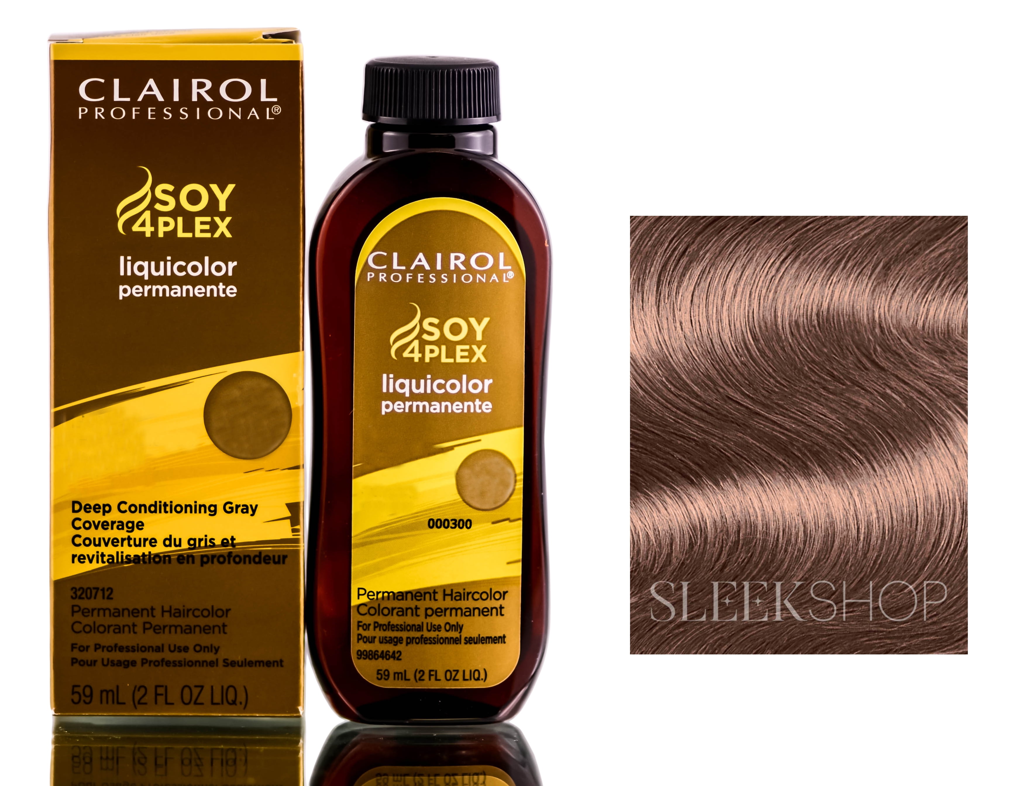 8. Clairol Professional Soy4Plex Liquicolor Permanent Hair Color, 9AA/20D Very Light Ultra Cool Blonde - wide 9
