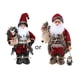 thumbnail image 1 of Papá Noel navideño para muñeca con bolsa de regalo, lámpara de aceite, bata larga, estatuilla de pie, 1 of 5