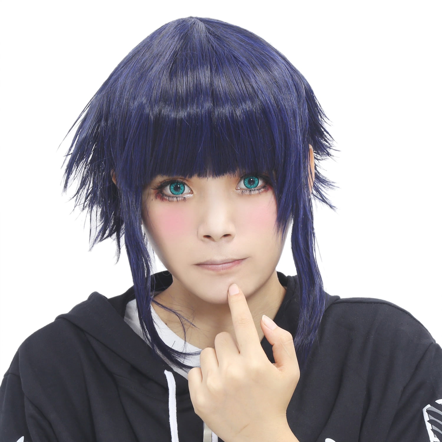 Cosplay wig for Naruto Hyuga Hinata 