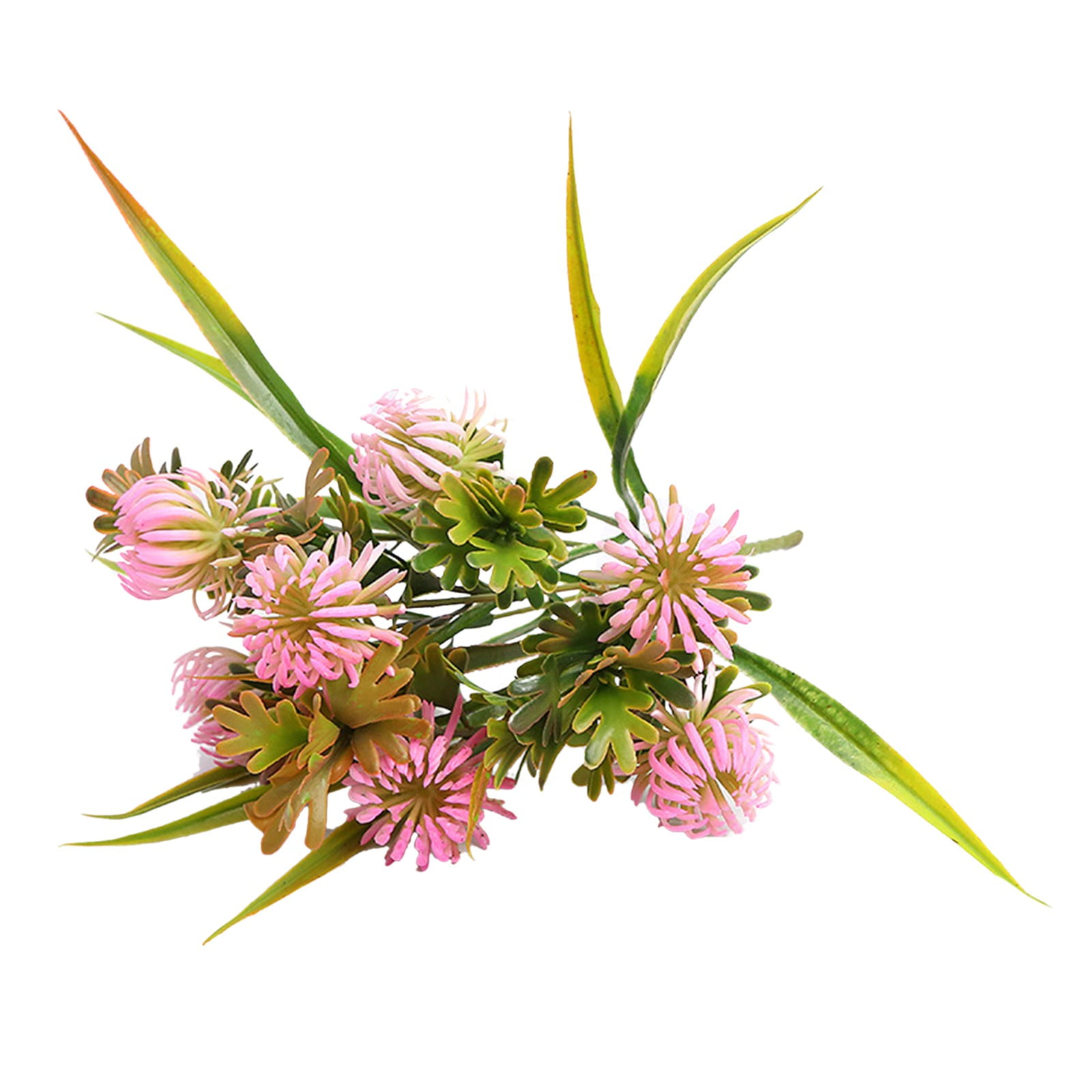 Naioewe Long Stem Artificial Flowers For Tall Vase Flower Green Potted