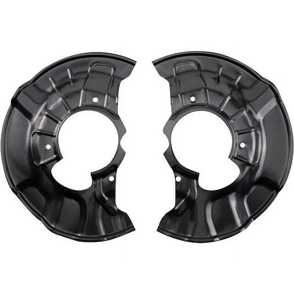 Front Brake Dust Shield 2 Piece - Compatible with 2014 - 2019 Toyota Corolla 2015 2016 2017 2018