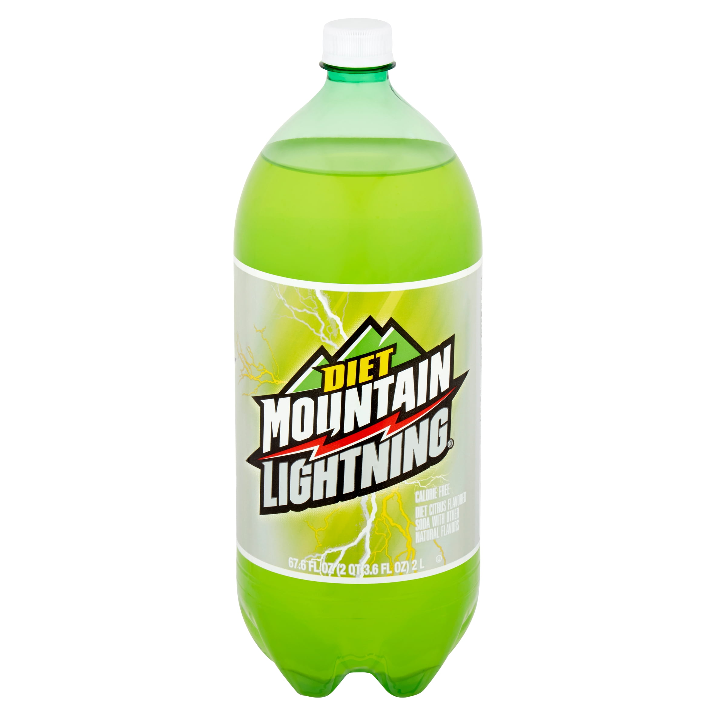 Mountain lightning diet citrus flavored soda 67 6 fl oz walmart
