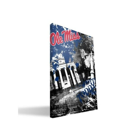 Ole Miss Spirit 24x36 Canvas