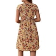 thumbnail image 5 of Womens Summer Dresses Yellow XXL, 5 of 9