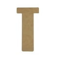 thumbnail image 1 of Wooden Letter Unfinished, Lemon Drop Font, Craft Cutout, 1 of 3