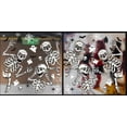 thumbnail image 5 of Janrevotw  Halloween Window Stickers Skulls Ghosts Bats Halloween Decorations Glass Walls Halloween Haunted House Party Supplies, 5 of 6