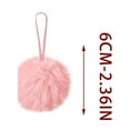 thumbnail image 2 of Furry Christmas Ball Ornaments, Soft Fuzzy Fleece Balls Xmas Tree Hanging Ornaments Holiday Christmas Decoration, 2 of 6