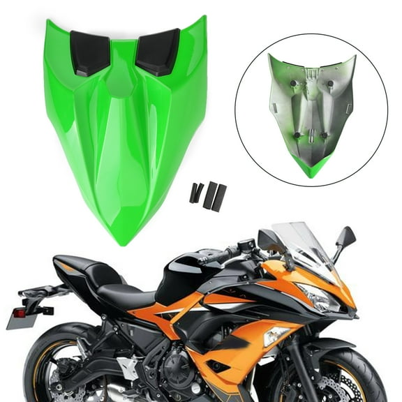 Motorcycle Rear Seat Fairing Cover Cowl For Kawasaki Z650 Ninja 650 17-23 LGreen