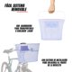 thumbnail image 3 of Canasta Canastilla Blanca Removible Para Bicicleta R26 Incluye Soportes PIAGO 12161, 3 of 6