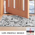 thumbnail image 3 of Halloween Doodle Halloween Elements Door Rugs,Washable Non Slip Door Mats Indoor,Decorative Door Mats,Entry Mat Indoor for Entrance,Bedroom,Kitchen,Bathroom,17"x30", 3 of 6