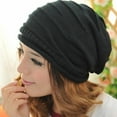 thumbnail image 2 of Women Winter Cap Hat Baggy Beanie Knit Crochet Ski Oversized Slouch Cap, 2 of 2
