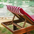 thumbnail image 6 of Arkwright California Cabana Chaise Lounge Covers - 100% Cotton Terry - 30 x 85 in. - (Case of 12) Red, 6 of 8