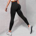 thumbnail image 2 of QHFBli Leggings Resistance Band Leggings Womens Booty Lifting Tummy Control Scrunch Compression Legging, 2 of 5